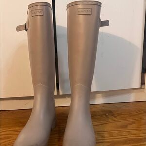 Hunter Winter Beige Boots